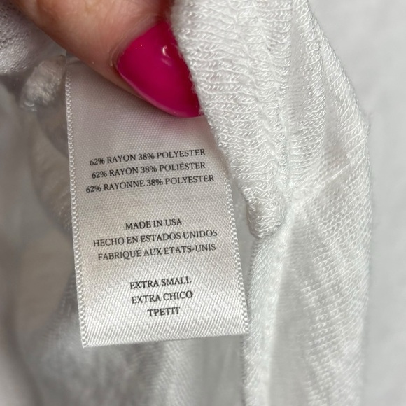 NWT Rails White Long Sleeve Aden Top Size XS - Picture 9 of 13
